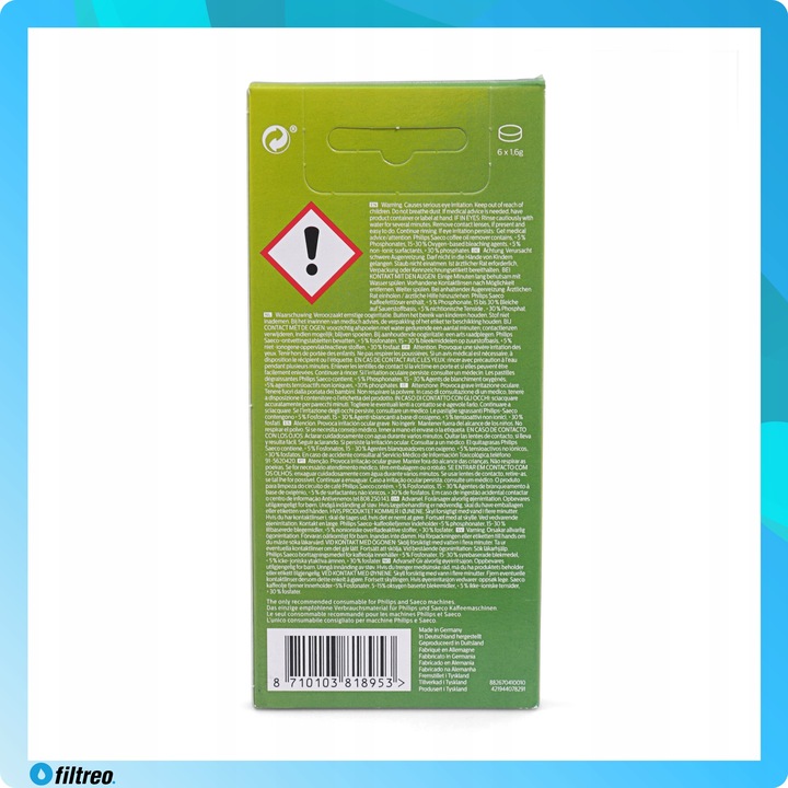 ZESTAW DO CZYSZCZENIA EKSPRESU PHILIPS SAECO Kompletny do pielęgnacji