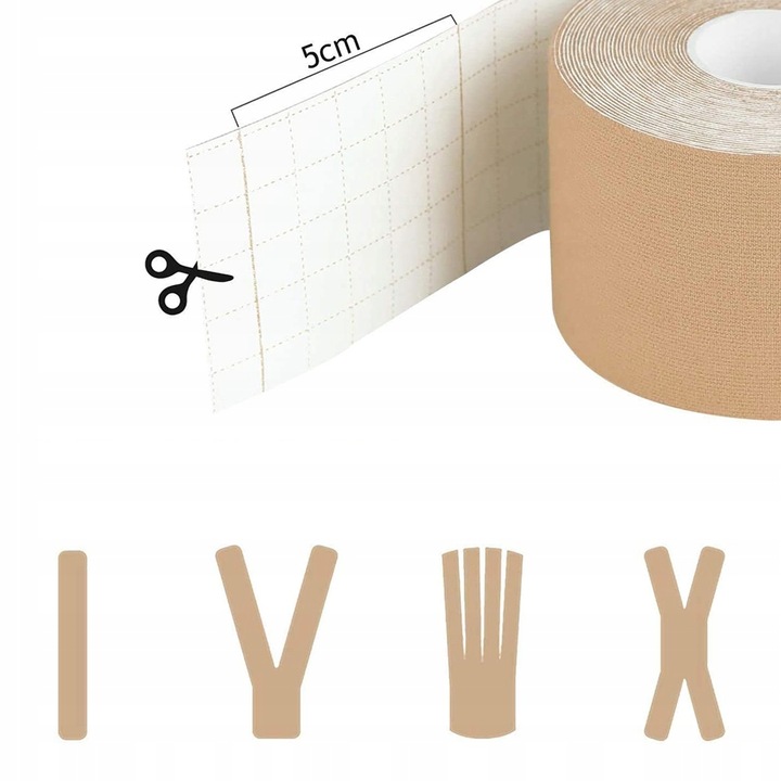 TAŚMA UNOSZĄCA BIUST MODELUJĄCA DEKOLT ZESTAW NAKLEJKI WIELOKROTNEGO UŻYTKU