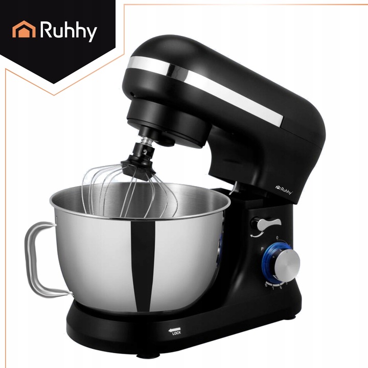 Robot Planetarny Kuchenny RUHHY 4,5L Wielofunkcyjny Mikser do Ciasta