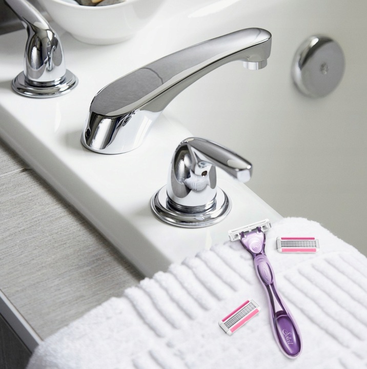 BIC CLICK SOLEIL 5 ZESTAW MASZYNKA DO GOLENIA DLA KOBIET + 6 WKŁADÓW OSTRZY