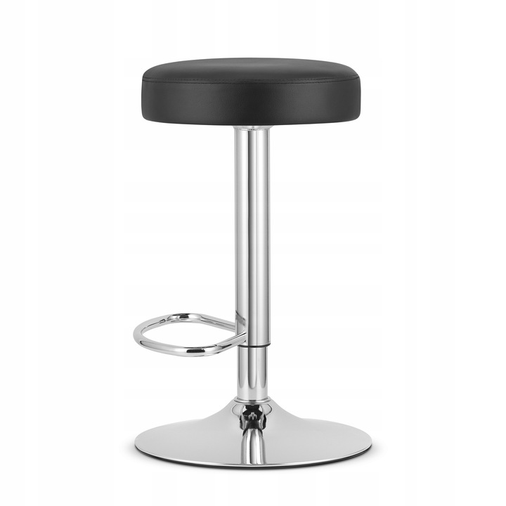 Hoker Krzesło Obrotowe Regulowane Ekoskóra Do Kuchni Salonu GEKO