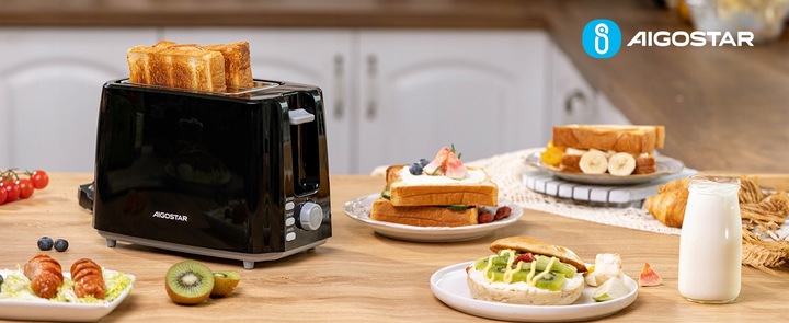 TOSTER OPIEKACZ KANAPEK 7 POZIOMÓW 750W 2 KROMKI