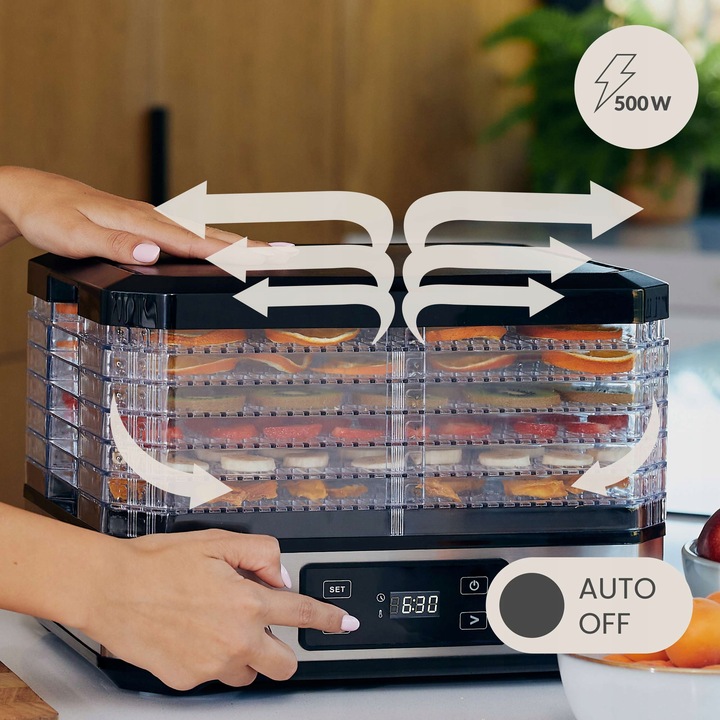 Suszarka spożywcza DUŻA Suszarka DO GRZYBÓW OWOCÓW WARZYW ZIÓŁ TIMER