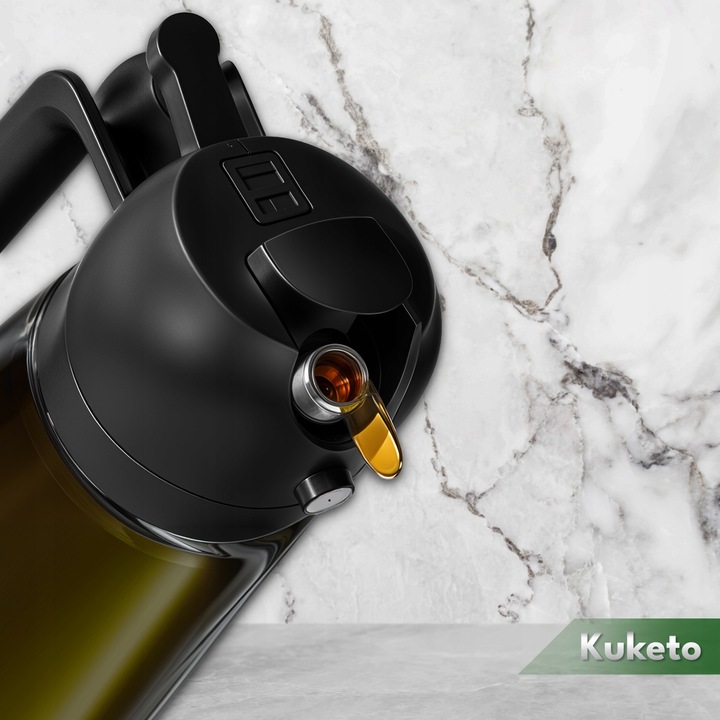 SPRYSKIWACZ DO OLIWY OLEJU OCTU CIEMNE SZKŁO DOZOWNIK SZKLANY MGIEŁKA 470ML