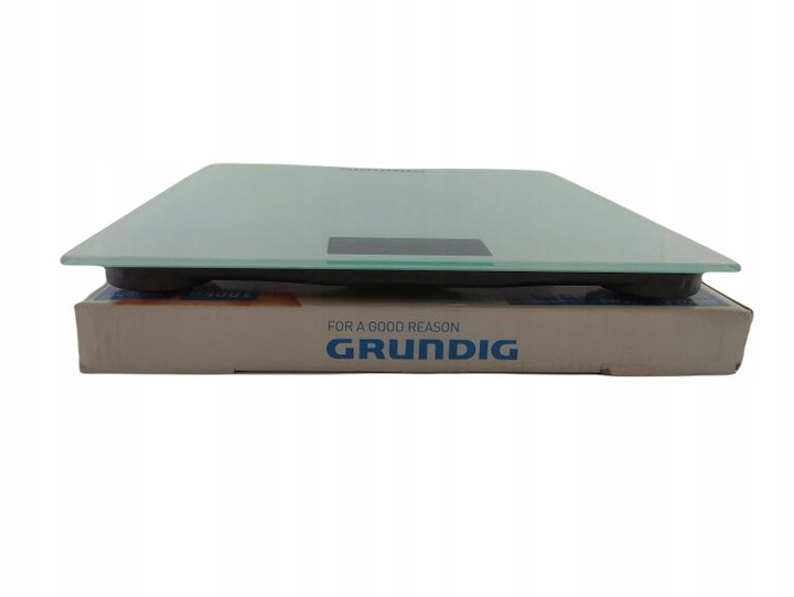 WAGA ŁAZIENKOWA ELEKTRONICZNA SZKLANA LCD PRECYZYJNA 180KG GRUNDIG