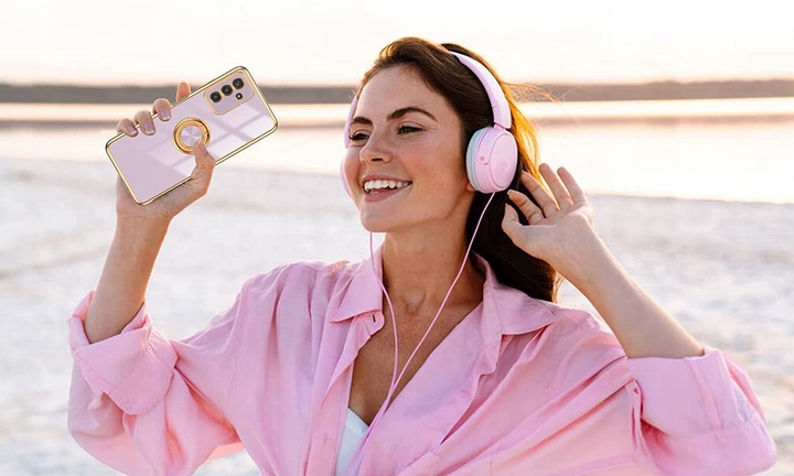 ETUI GLAMOUR FLEXI RING DO SAMSUNG S24 +SZKŁO