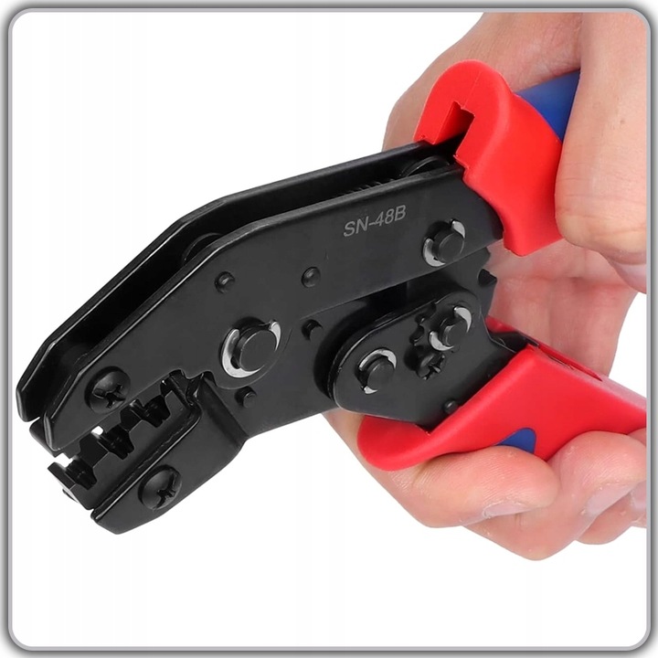 ZACISKARKA RĘCZNA DO KONEKTORÓW NIEIZOLOWANYCH SN-48B
