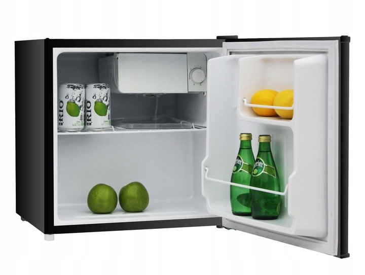 MINI LODÓWKA MAŁA PODBLATOWA zamrażarka CHŁODZIARKA SREBRNA hotelowa