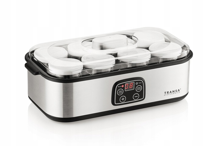 JOGURTOWNICA Domowy Jogurt 1,4L 8 słoików TIMER REGULACJA TEMPERATURY