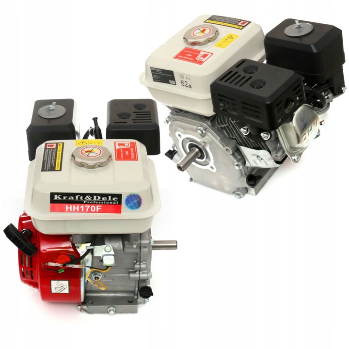 KRAFT&DELE SILNIK SPALINOWY 7HP WAŁEK 20mm 3,6L AGREGATÓW UBIJAREK KD1825
