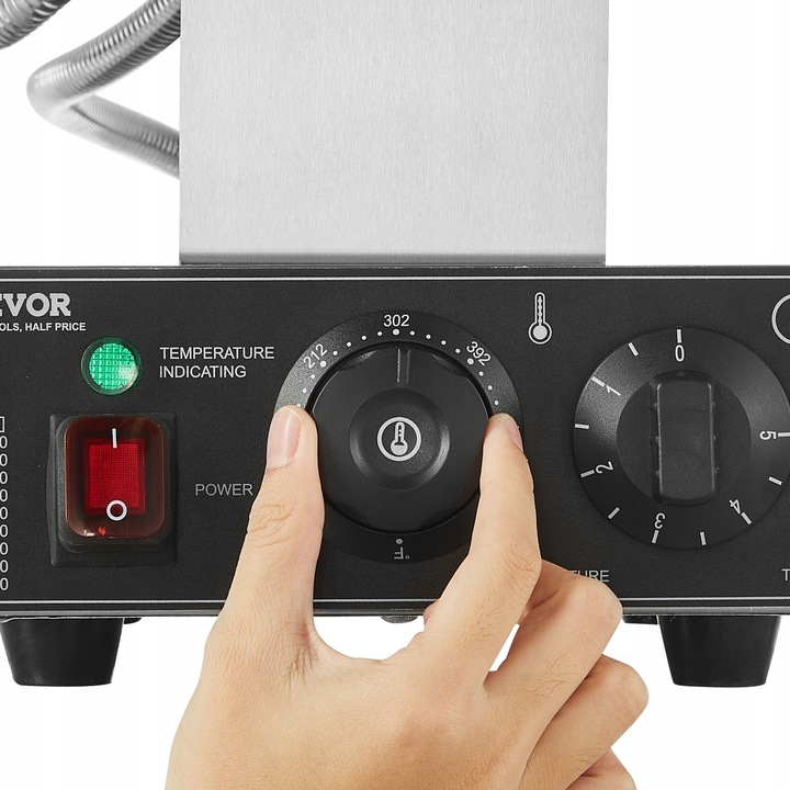 Komercyjna gofrownica bąbelkowa Egg Pancake Baker Machine 1400W