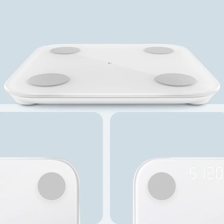 WAGA ŁAZIENKOWA XIAOMI ANALITYCZNA SLIM 150KG SMART ANDROID iOS +3x BATERIA