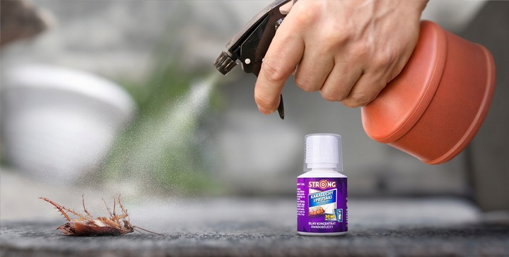 ŚRODEK NA KARALUCHY I PRUSAKI. SILNY OPRYSK NA KARACZANY STRONG 30 ML