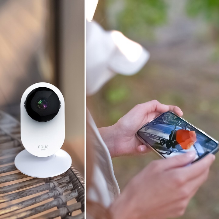 KAMERA WIFI FULL HD 1080P 2MP TUYA NOUS W3