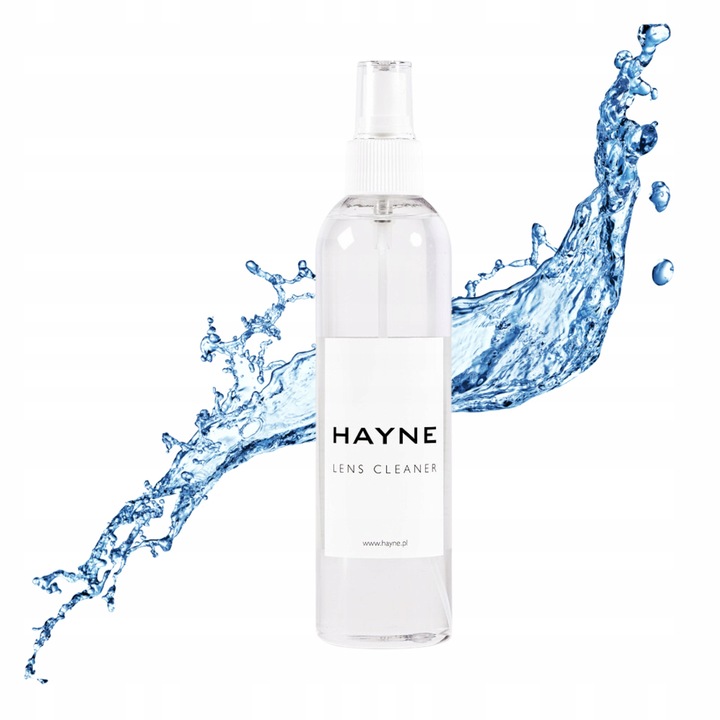 Płyn do okularów, obiektywów, optyki Hayne 240 ml skutecznie czyści