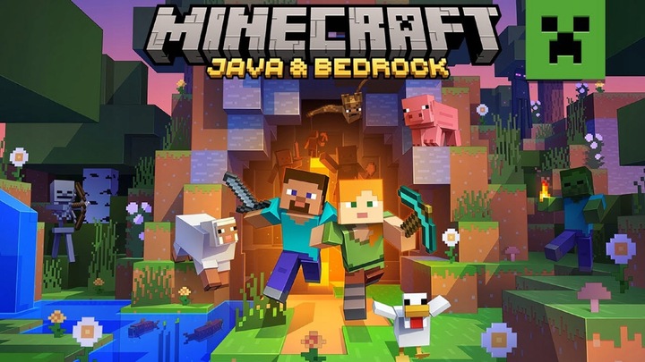 Gra MINECRAFT PREMIUM JAVA & BEDROCK | WINDOWS - PC | PL EU | KOD MICROSOFT