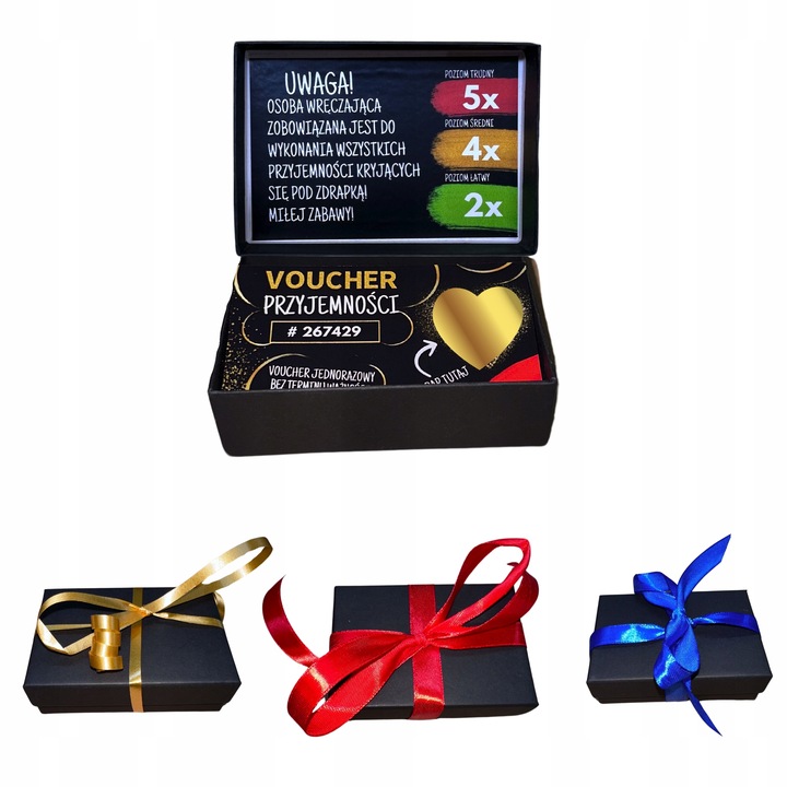 ZDRAPKI MIŁOŚCI DLA PAR Prezent Kupon URODZINY ROCZNICA dla Niej, dla