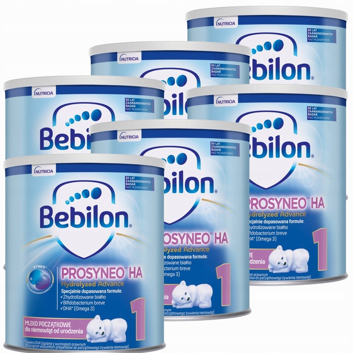 Bebilon Prosyneo HA 1 mleko początkowe dla niemowląt od urodzenia 400 g