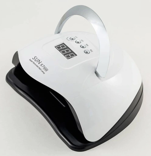 LAMPA DO PAZNOKCI UV LED 220W DO HYBRYD ŻELI MOCNA HYBRYDY SUN X7 MAX LCD