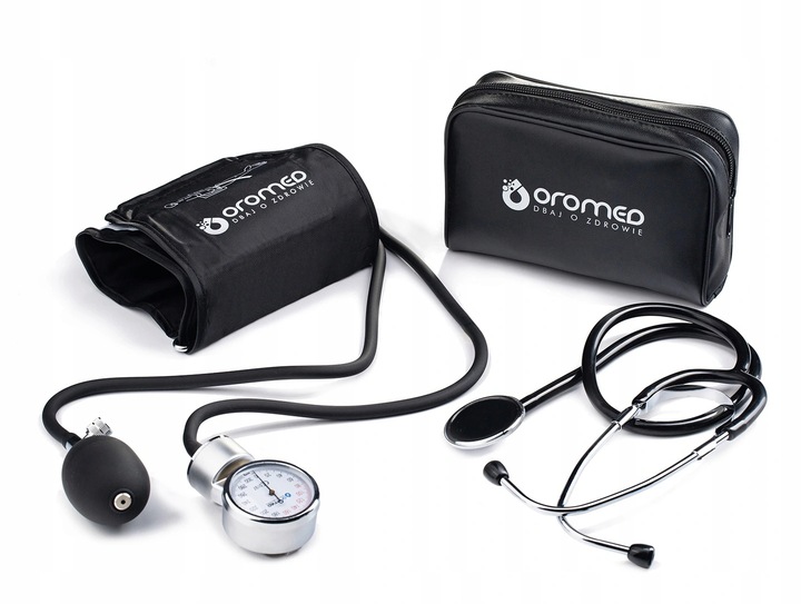 Ciśnieniomierz zegarowy ze stetoskopem naramienny OROMED ORO Z/S