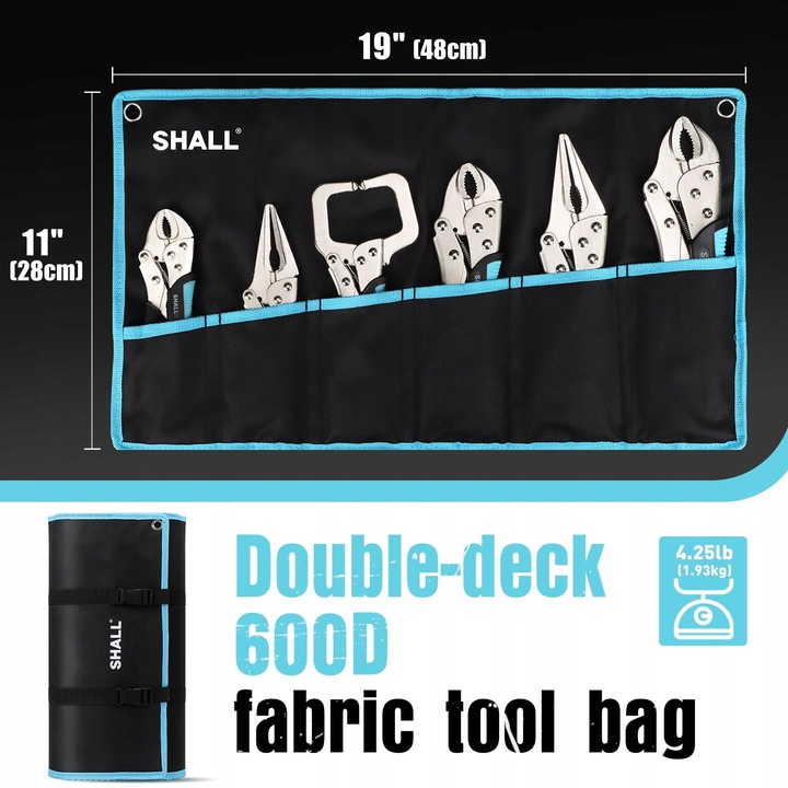 Shall Tools Shall 6-częściowy zestaw szczypiec