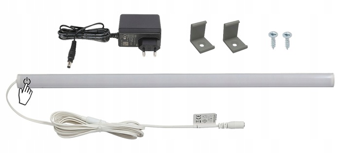 Listwa meblowa narożna LED szafkę 50cm REGULACJA