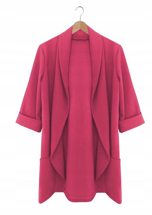 Marynarka damska żakiet NARZUTKA elegancka model MIA damska BEŻOWY