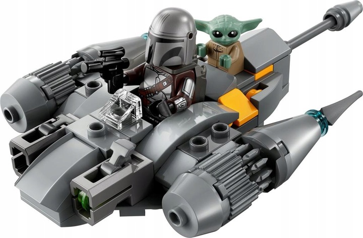 KLOCKI LEGO STAR WARS 75363 MYŚLIWIEC N-1 MANDALORIANINA FIGURKI + TORBA