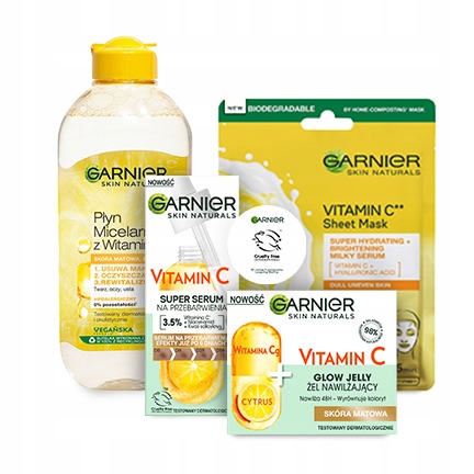 Garnier Vitamin C Serum Do Twarzy Kwas Salicylowy + Niacymid 30 ml