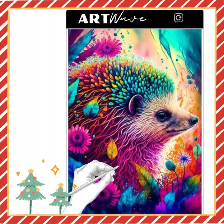 TABLET GRAFICZNY ZESTAW 10W1 DESKA KREŚLARSKA DO RYSOWANIA PREZENT+GRATISY