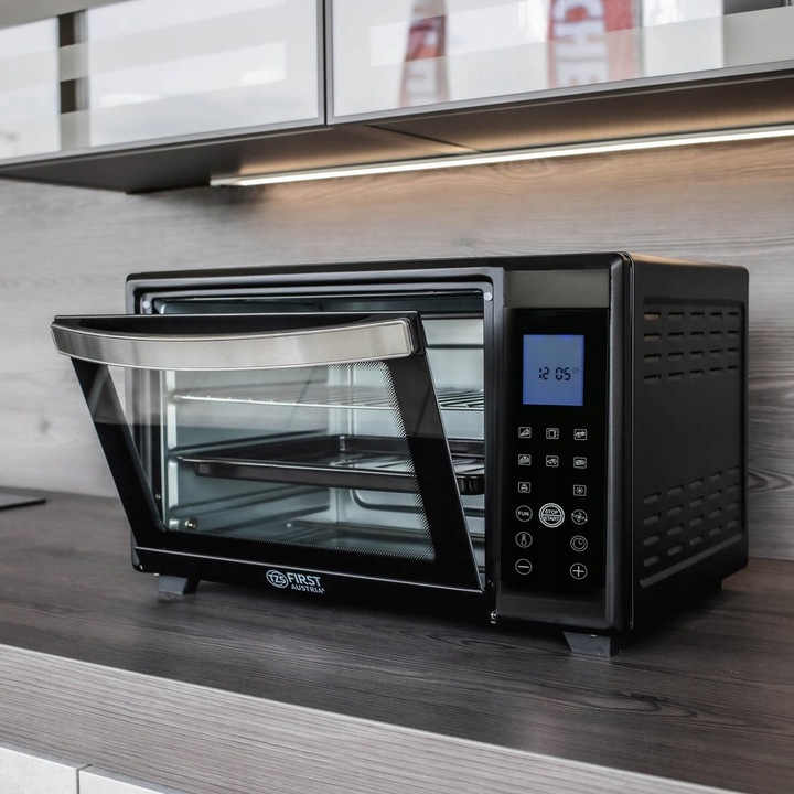 Piekarnik First Austria 45L LED Dotykowy 2000W z Rożnem i Grillem