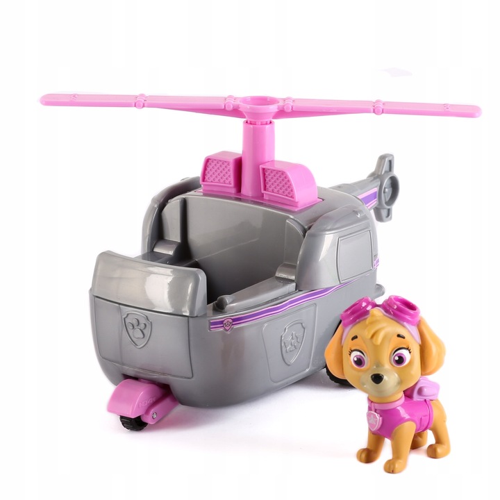 PSI PATROL SKYE FIGURKA POJAZD HELIKOPTER RUCHOMY