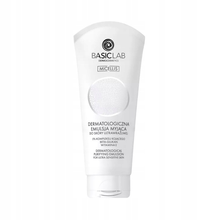 DERMATOLOGICZNA EMULSJA MYJĄCA DO SKÓRY WRAŻLIWEJ BasicLab MICELLIS 100ml