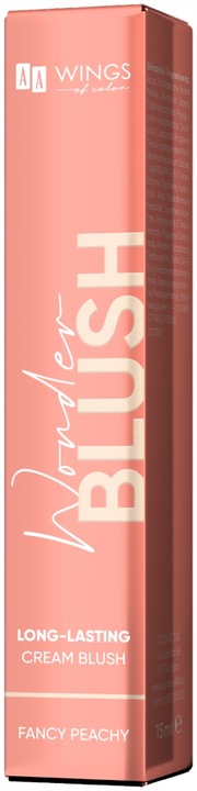 AA WINGS OF COLOR Róż w kremie 03 Fancy Peachy