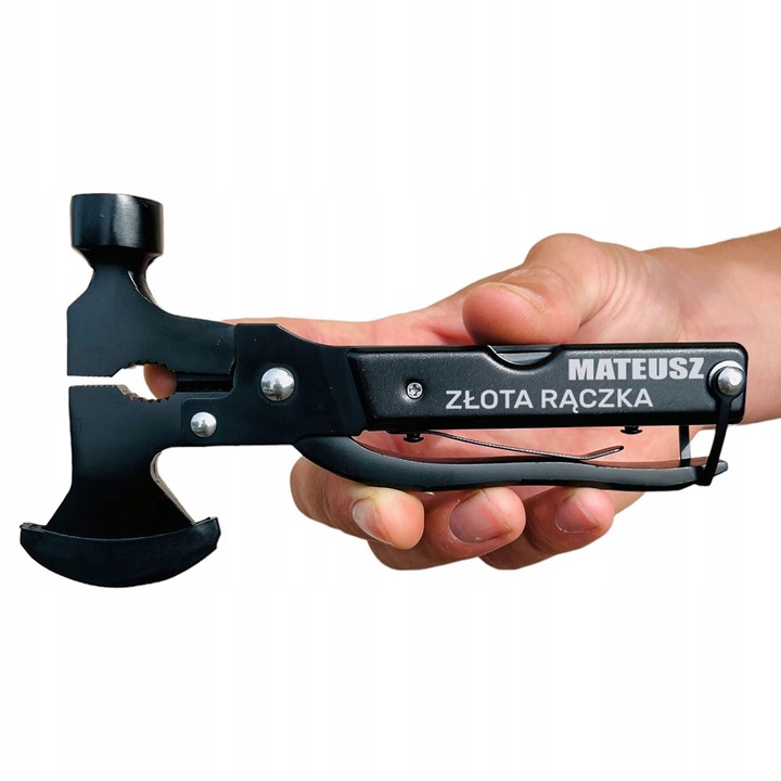 MULTITOOL 17w1 Z GRAWEREM prezent dla faceta męża dziadka na 18-99