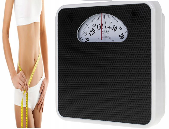 WAGA ŁAZIENKOWA MECHANICZNA DO 136kg ANALOGOWA ADLER AD 8179