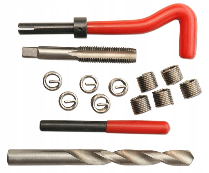 ZESTAW NAPRAWCZY GWINTÓW NAPRAWY GWINTU M5-M12 131