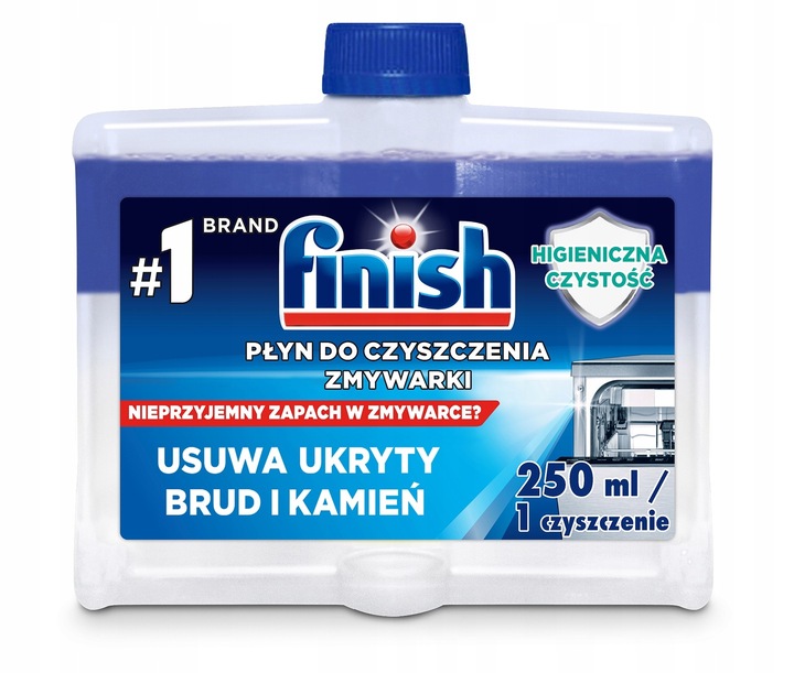 Zestaw Finish do zmywarki Sól 1,5 kg + Nabłyszczacz 400 ml + Czyścik