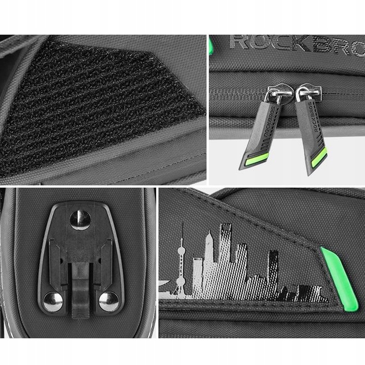 ROCKBROS SAKWA ROWEROWA NA ROWER POD SIODEŁKO TORBA 1,5l TORBA POJEMNA DUŻA