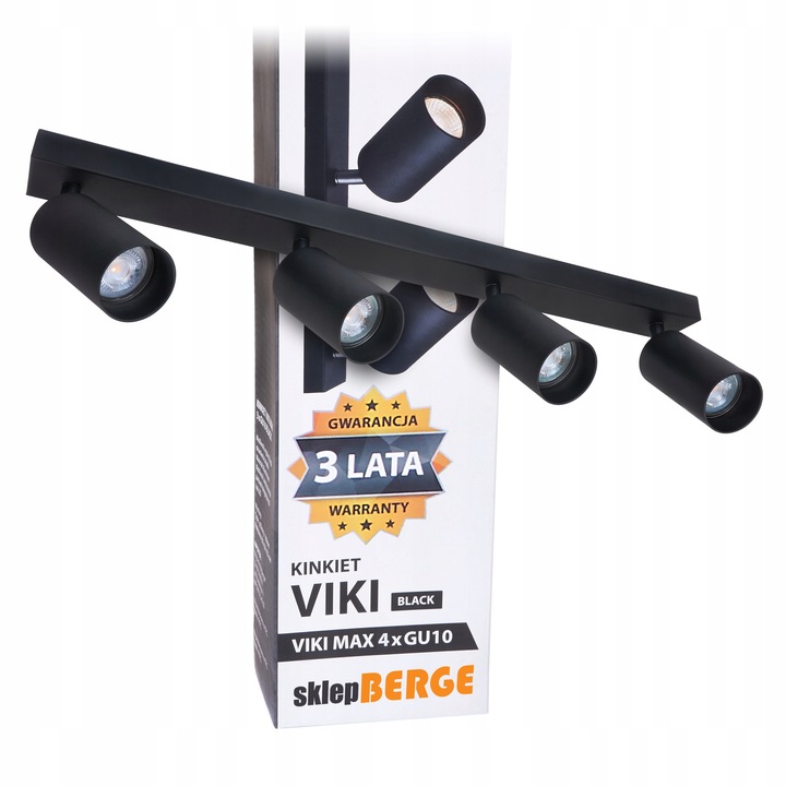 Lampa sufitowa Listwa Szyna Spot 4x GU10 PREMIUM