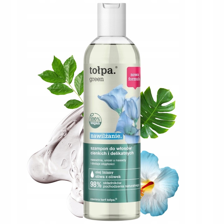 Szampon do Włosów Cienkich Delikatnych Zwiększający Objętość 300 ml Tołpa