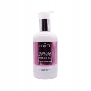 Krem do Rąk Indigo Matrioshka Zapachowy Nawilża Chroni Home Spa 300 ml