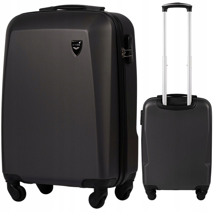 Walizka WINGS Podróżna mała Kabinowa torba Podręczna na Kółkach twarda ABS