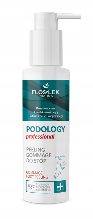 PODOLOGY Professional Peeling gommage do stóp 100 ml - Floslek