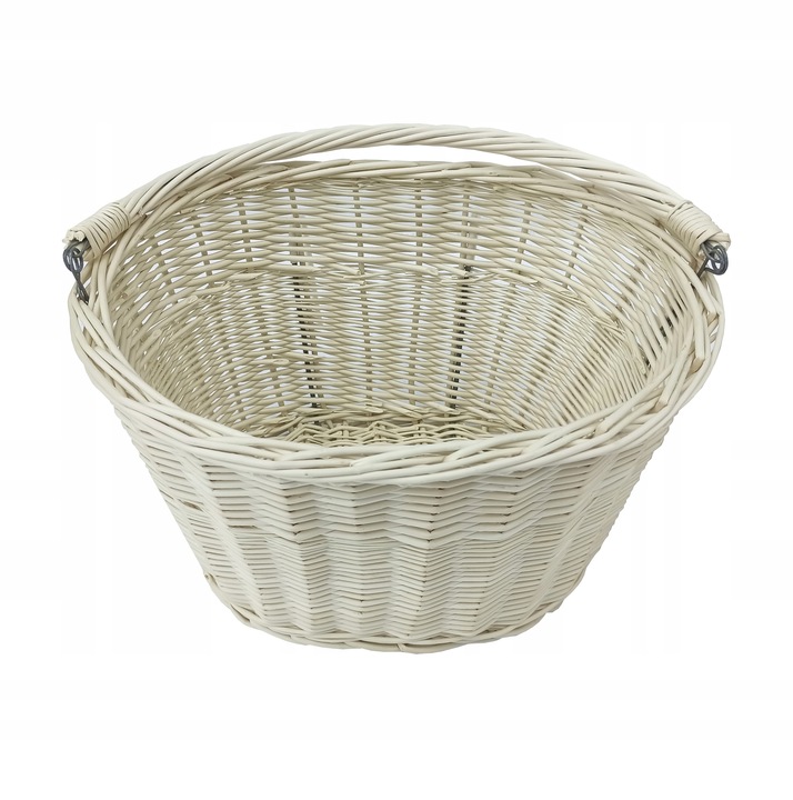 KOSZYK PRZEDNI NA ROWER ZAKUPY DUŻY KOSZ WIKLINOWY ROWEROWY STYLOWY Z1