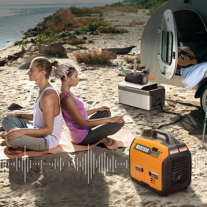 58dB 21kg Cichy 3.3KW Agregat Prądotwórczy Inwertorowy Generator lekki