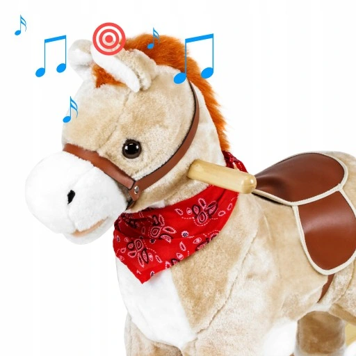 KOŃ na biegunach ŚPIEWAJĄCY, interaktywny KONIK