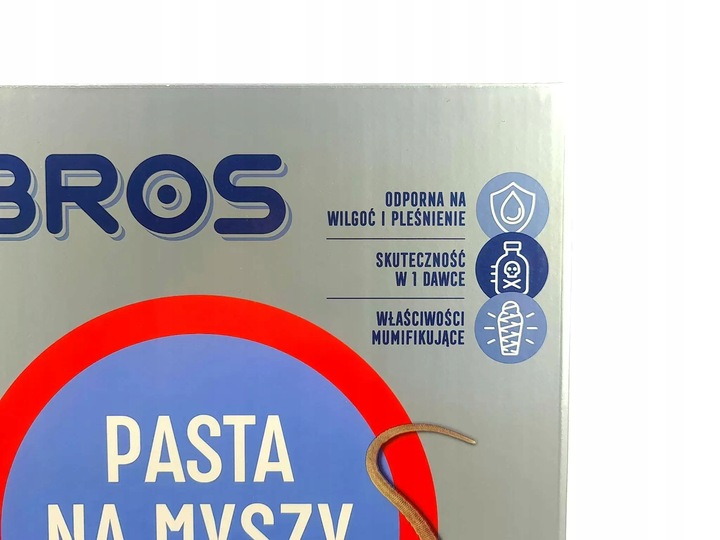 Trutka Bros Pasta Na Myszy I Szczury 1kg Skuteczna Przynęta Gryzonie