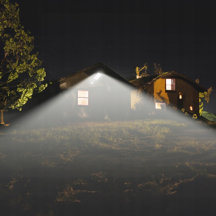 MOCNA LAMPA SOLARNA LED 2000W ULICZNA Z PILOTEM