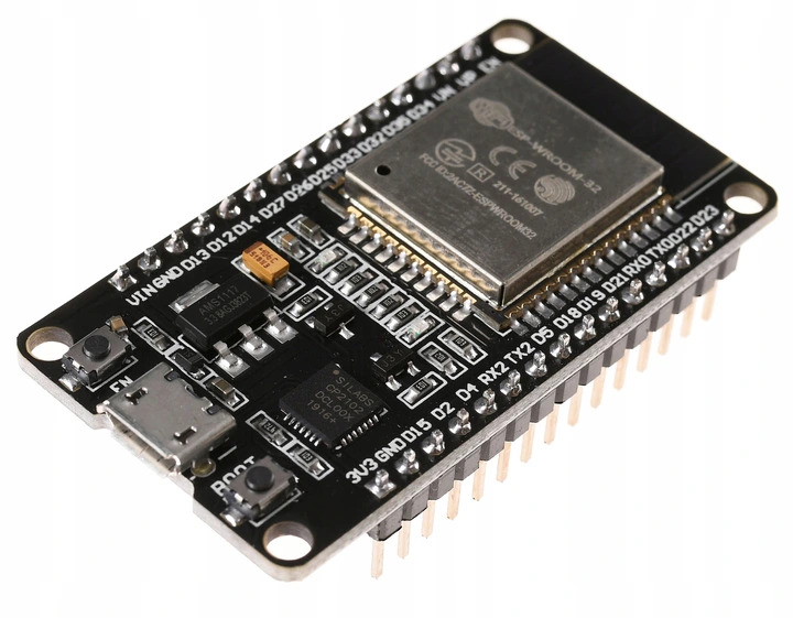 ESP32 30pin, micro-USB, CH9102X, WiFi, Bluetooth. ESP-WROOM-32 DevKitC-v1